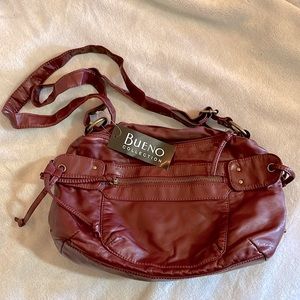 Bueno Collection Burgandy Bag Women”s Purse